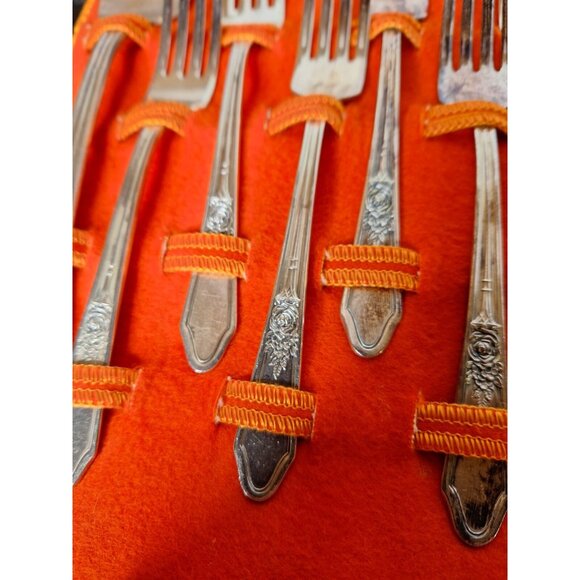 R&B A1  Spoons & Forks Kitchenware Vintage Silver Plated 26 Pieces - Picture 8 of 16